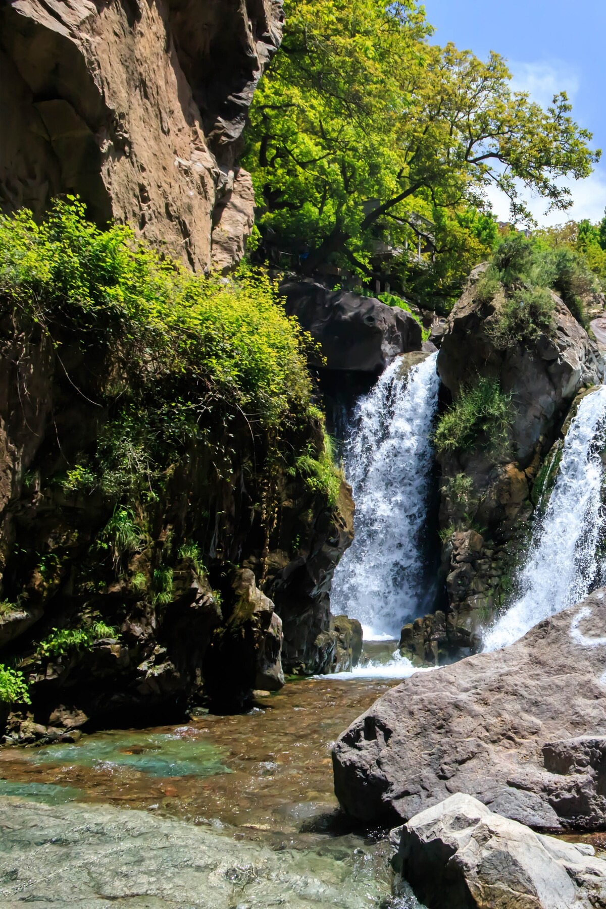 Villa des Orangers outdoor dining, Morocco